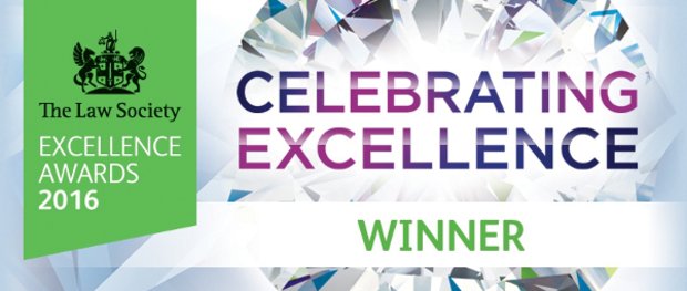 Cohen Davis, Law Society Excellence Awards 2016