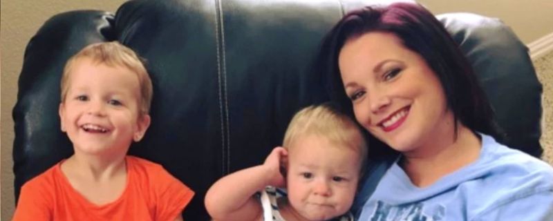 Shanann Watts with her daughters, whose brother Frankie Rzucek brought the case